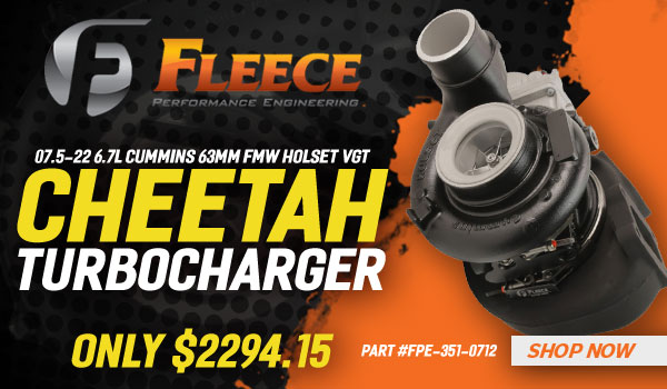 Fleece Cheetah Turbocharger