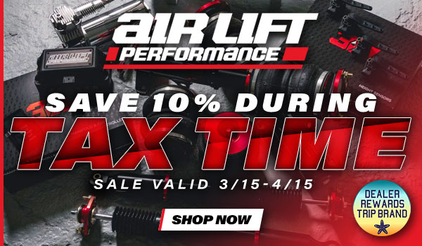 Save 10% on Air Lift Performance