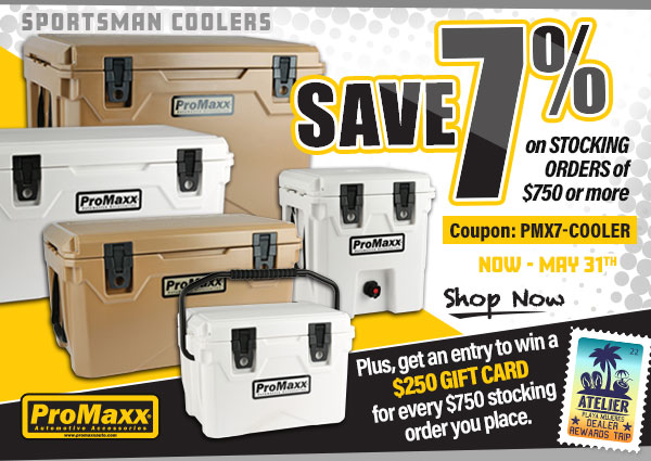 Save on ProMaxx Coolers