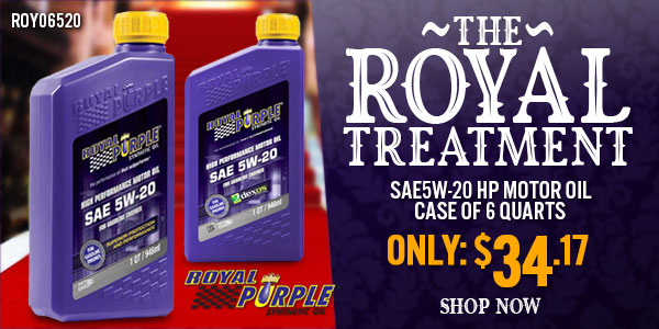 Save on Royal Purple
