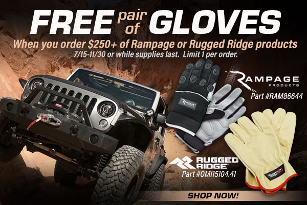Free pair of gloves!