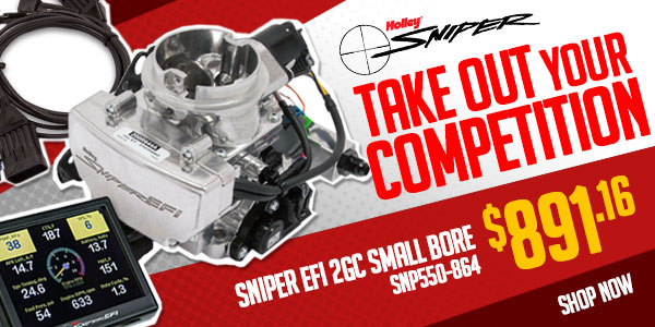 Save on Holley Sniper